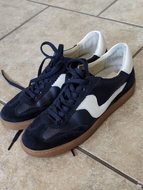 Women's Dolce Vita Notice Suede and Leather Retro Sneakers